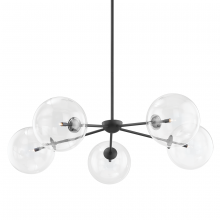 Troy F8205-SBK - 5 LIGHT CHANDELIER