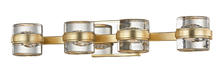 Troy B5684 - SPLASH 4LT WALL BATH GOLD LEAF