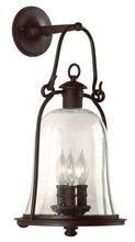 Troy B9463NB - OWINGS MILL 3LT WALL LANTERN LARGE