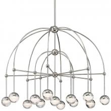 Hudson Valley 1233-PN - LED CHANDELIER