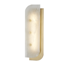Hudson Valley 3319-AGB - LARGE LED WALL SCONCE