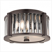 Hudson Valley 9513-OB - 2 LIGHT FLUSH MOUNT