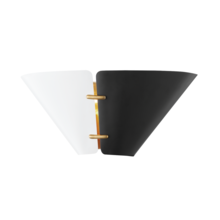 Hudson Valley KBS1352102S-AGB - 2 LIGHT SMALL WALL SCONCE