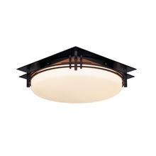 Hubbardton Forge 124394-SKT-20-GG0097 - Banded Semi-Flush