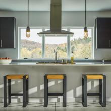 Hubbardton Forge 187000-SKT-MULT-05-BR-YG0512 - Fizz Mini Pendant