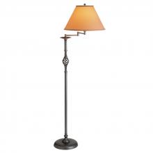 Hubbardton Forge 242160-SKT-05-SA1655 - Twist Basket Swing Arm Floor Lamp