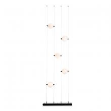 Hubbardton Forge 289520-LED-STND-05-GG0668 - Abacus 5-Light Floor to Ceiling Plug-In LED Lamp