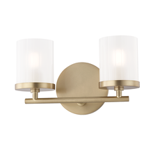 Mitzi by Hudson Valley Lighting H239302-AGB - 2 Light Bath Bracket