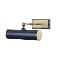 Mitzi by Hudson Valley Lighting HL263201-AGB/NVY - 1 Light Picture Light With Plug