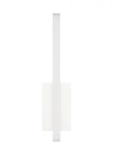 Visual Comfort & Co. Modern Collection 700BCBND13W-LED930-277 - Banda Modern dimmable LED 13 Wall/Bath Vanity Light in a Matte White finish