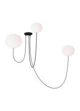 Visual Comfort & Co. Modern Collection PBCH38027OPB - Helium Array 3 Light Chandelier
