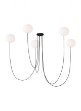 Visual Comfort & Co. Modern Collection PBCH36027OPB - Helium Small 5 Light Chandelier