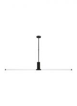 Visual Comfort & Co. Modern Collection 700LSPHB68BZ-LED927 - Modern Phobos dimmable LED Large Linear Ceiling Light in a Dark Bronze finish