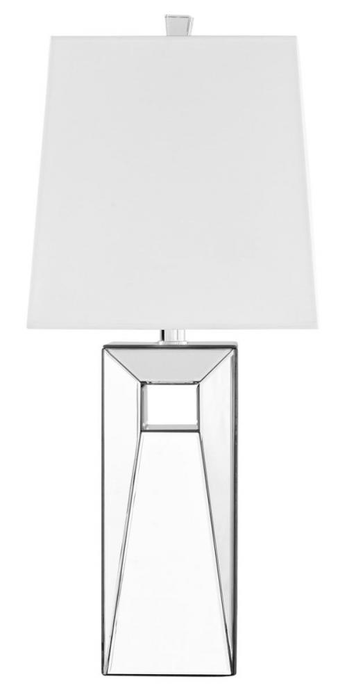 Sparkle Collection 1-light Silver Finish Table Lamp