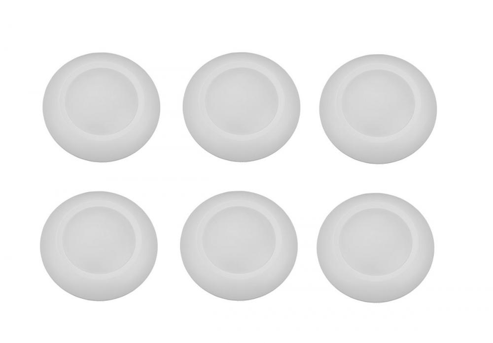 6 Inch Disk Light, 3000k, 150 Degree, CRI90, ETL, 16.5w, 90w Equivalent, 50000hrs, LM900 6 Pack