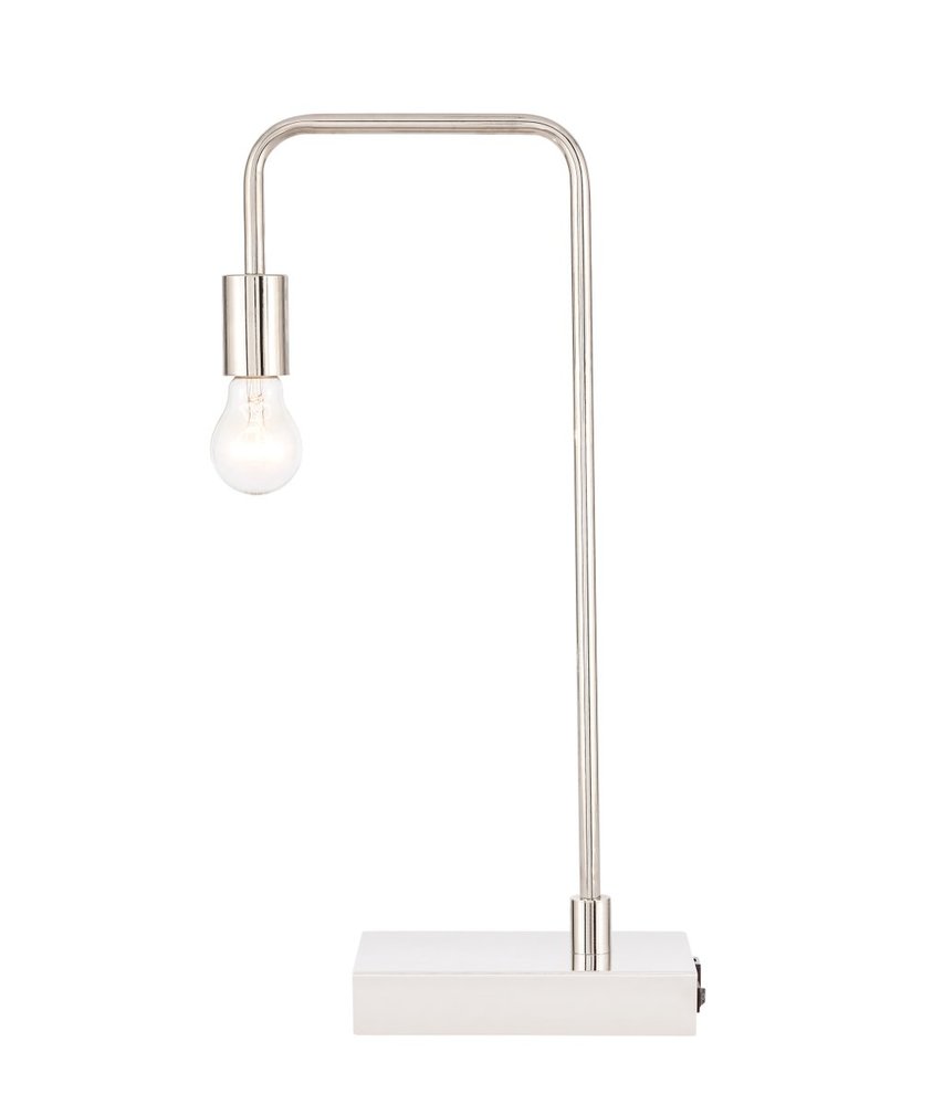 Marceline 1 light polished Nickel Table Lamp