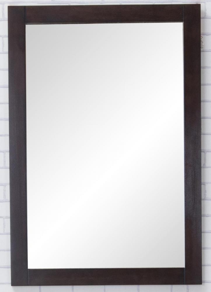 Aqua Vanity Mirror 22in.x32in. in Dark Walnut