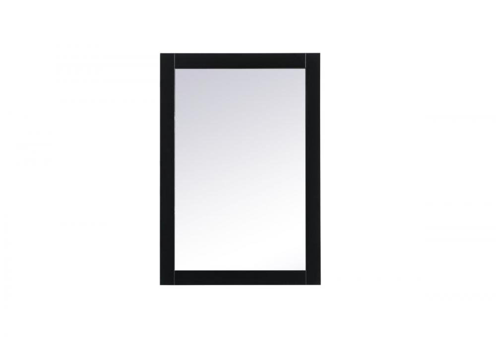 Cole Vanity Mirror 22x32 Inch in Black