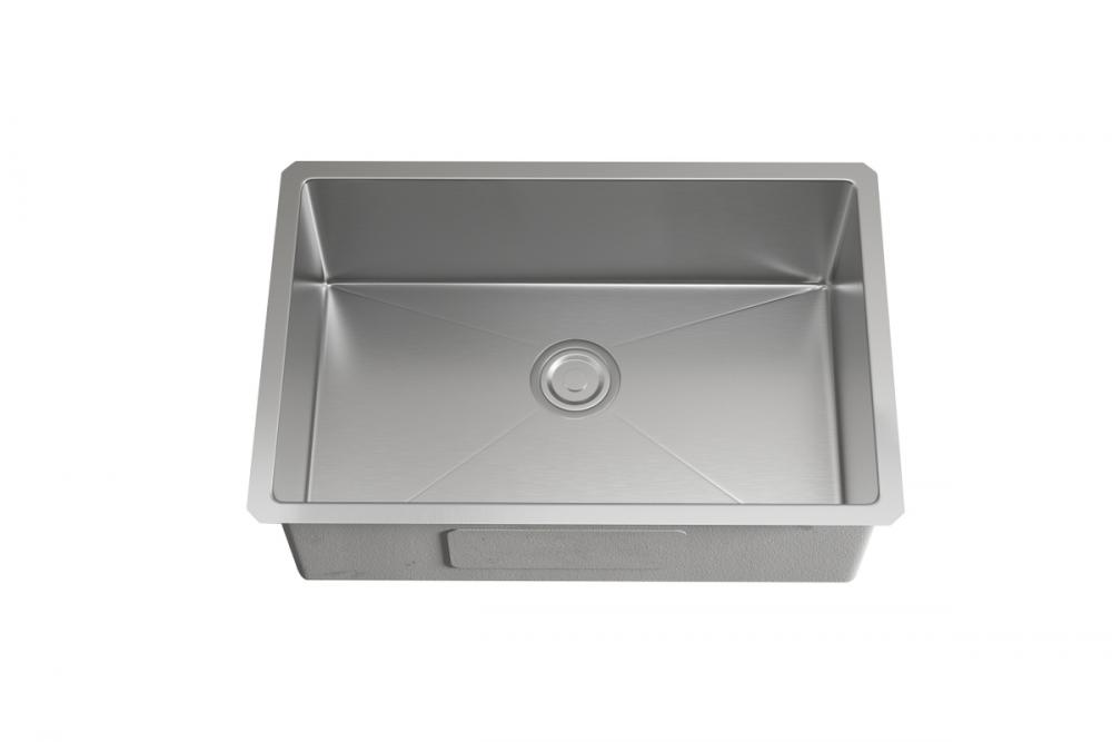 Stainless Steel Undermount Kitchen Sink L27''xW18''xH10"