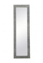 Elegant MR53072 - Rectangle Mirror 30 inch in Chevron