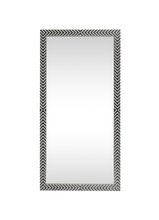 Elegant MR53672 - Rectangular Mirror 72x36 inch in Chevron