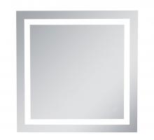 Elegant MRE-6010 - LED Hardwired Mirror Square W28 H28 Dimmable 5000K