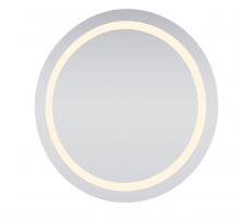 Elegant MRE-6015 - LED Hardwired Mirror Round D30 Dimmable 3000k