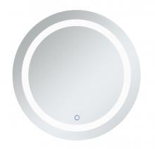 Elegant MRE22828 - Helios 28 inch Hardwired LED mirror with touch sensor and color changing temperature 3000K