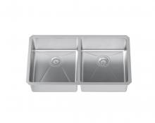 Elegant SK20231 - Stainless Steel undermount kitchen double sink L31'' x W18'' x H9"
