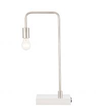 Elegant TL3048PN - Marceline 1 light polished Nickel Table Lamp