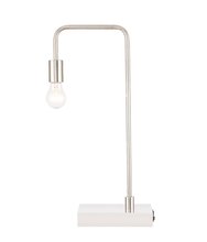 Elegant TL3048PN - Marceline 1 light polished Nickel Table Lamp