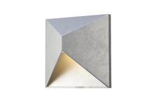 Elegant LDOD1100 - LED Outdoor Wall lamp D:8 H:8 9.5W 600LM 3000KSilver Finish Acrylic Lens