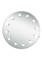 Elegant MRE8545K - Hollywood Round Vanity Mirror 5000K D27.5
