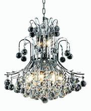 Elegant V8001D19C/RC - Toureg 10 light Chrome Pendant Clear Royal Cut Crystal