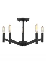 Visual Comfort & Co. Studio Collection 7724305-112 - Five Light Semi-Flush Mount