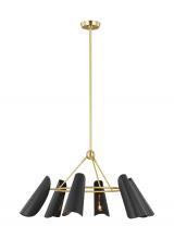 Visual Comfort & Co. Studio Collection AEC1036BBSMBK - Six Light Chandelier