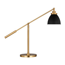 Visual Comfort & Co. Studio Collection CT1101MBKBBS1 - Dome Desk Lamp