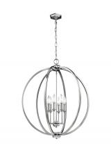 Visual Comfort & Co. Studio Collection F3061/6PN - Large Pendant