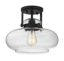 Savoy House Meridian M60064MBK - 1-light Ceiling Light In Matte Black