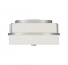 Savoy House Meridian M60065BN - 2-Light Ceiling Light in Brushed Nickel