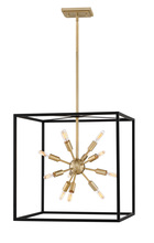 Hinkley 46314BLK - Medium Open Frame Pendant