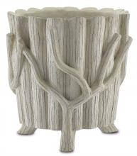 Currey 2200-0002 - Faux Bois Large Planter