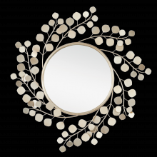 Currey 1000-0149 - Lunaria Round Mirror