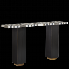 Currey 3000-0240 - Gentry Marble Console Table