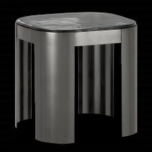 Currey 4000-0160 - Sev Graphite Accent Table