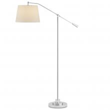 Currey 8000-0110 - Maxstoke Nickel Floor Lamp