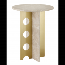 Currey 4000-0186 - Selene Accent Table