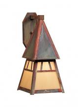 Arroyo Craftsman DS-6RM-BK - 6" dartmouth sconce