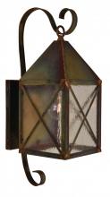 Arroyo Craftsman NOB-6RM-RB - 6" nottingham wall mount