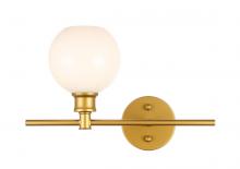 Elegant LD2303BR - Collier Wall L14.7W8H10.1 BR W/GL
